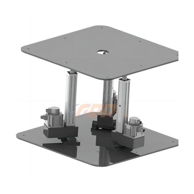 سکوی حرکتی 3DOF با بار 500 کیلوگرمی