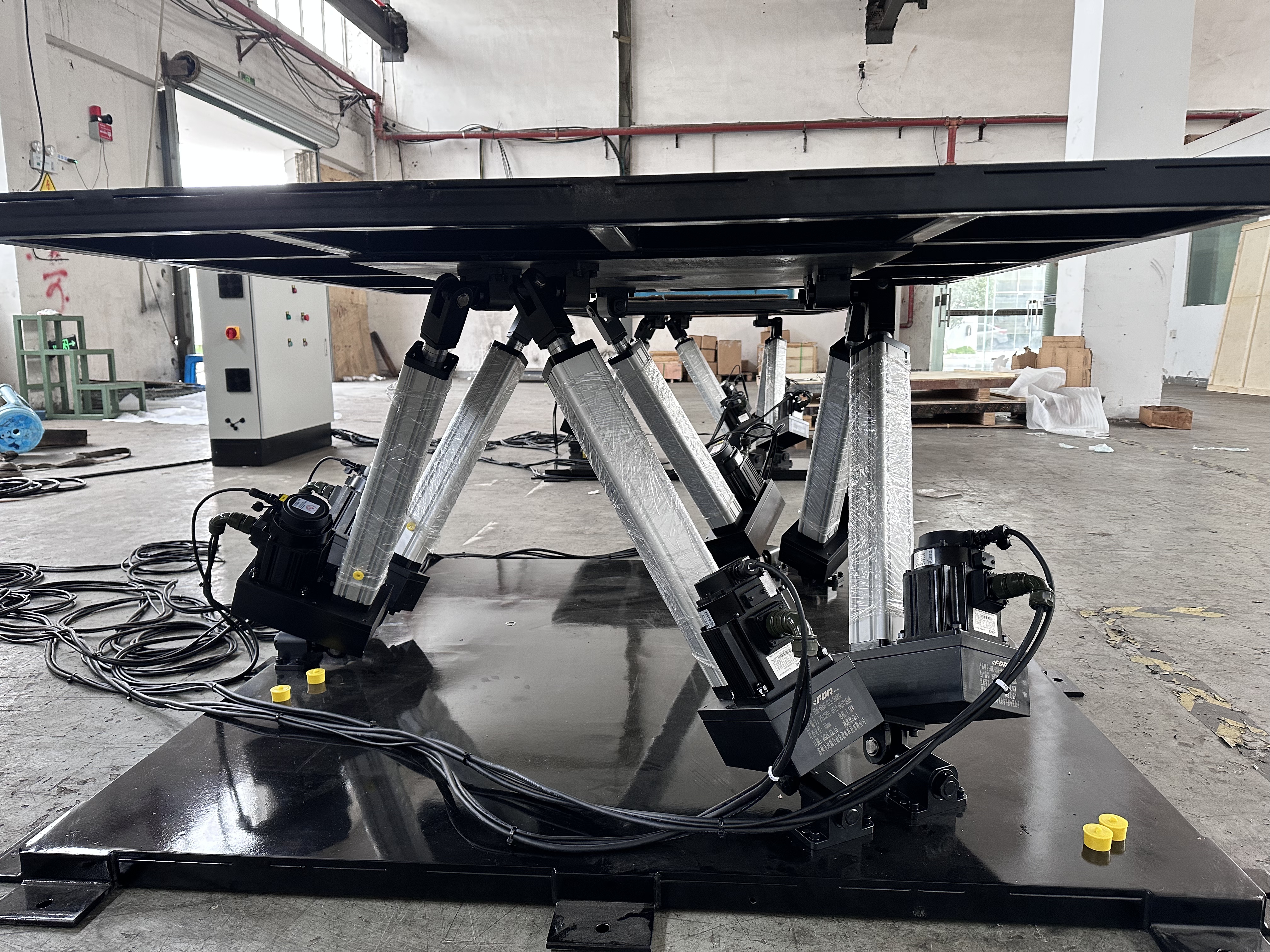6DOF Hexapod Motion Simulation Platform 600kg Load FDR